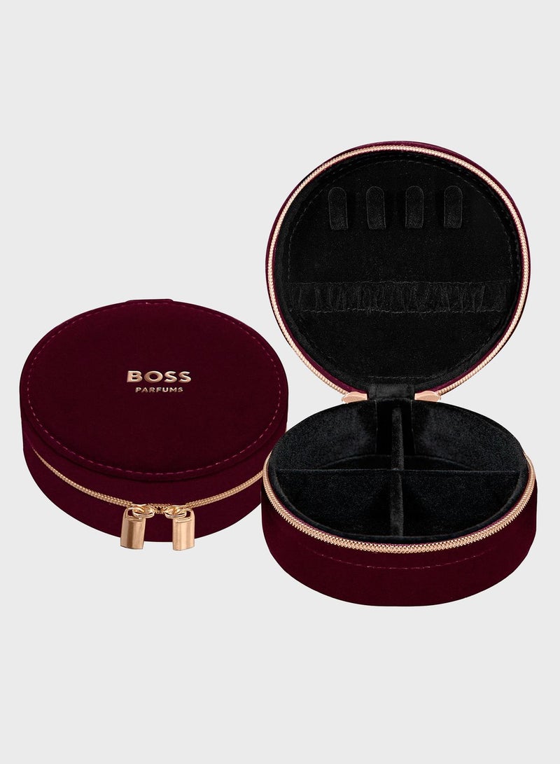 بوس حقيبة مجوهرات هدية Boss The Scent Elixir النسائية