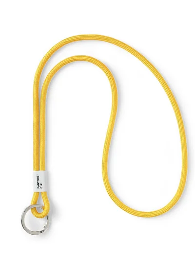 Pantone Long Key Chain – Sleek Design for Daily Use – Yellow