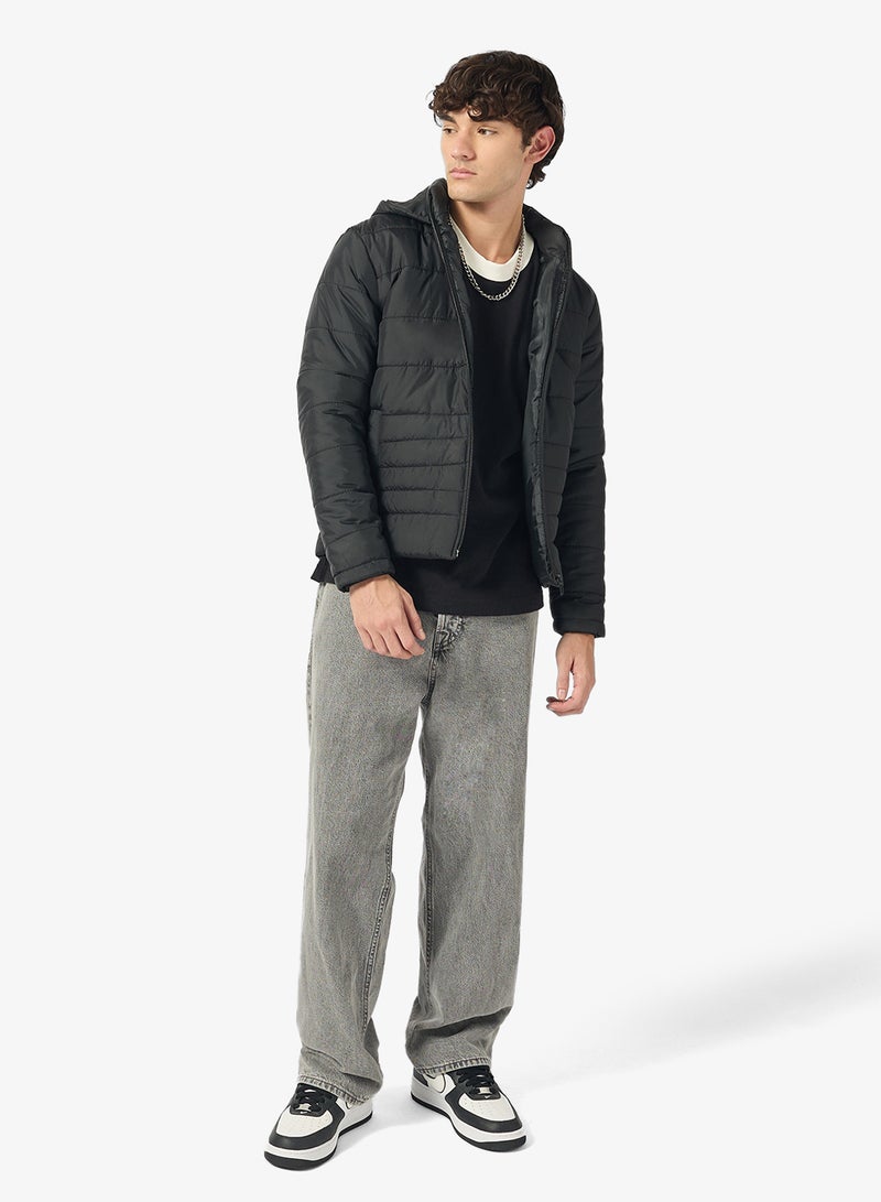 سفنتي فايف جاكيت منتفخ بغطاء رأس - Image 4