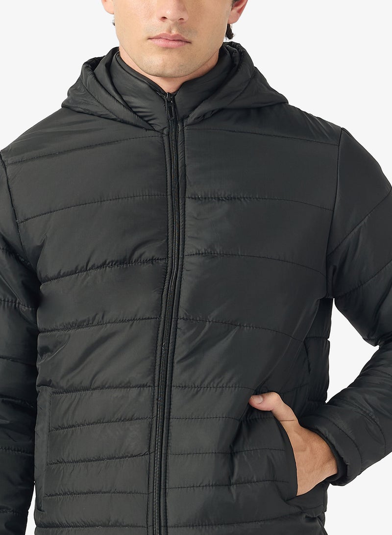 سفنتي فايف جاكيت منتفخ بغطاء رأس - Image 3