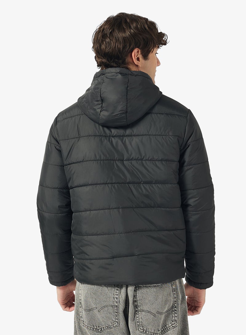 سفنتي فايف جاكيت منتفخ بغطاء رأس - Image 2