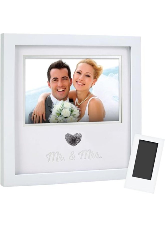 pearhead - Pearhead Heart Thumbprint Keepsake Photo Frame And Ink Kit - Image 1