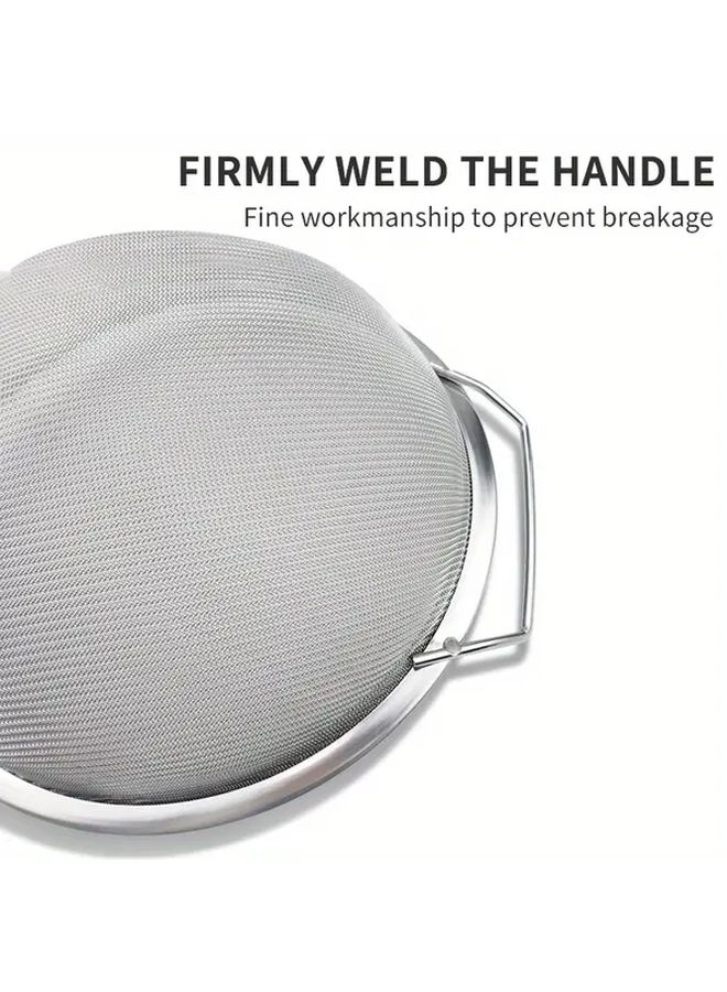 Stainless Steel Paint Sprayer Funnel With Durable Handle Fine Mesh Filter 1 Pc - Image 4