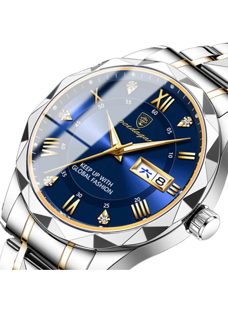 Generic - Swiss brand waterproof luminous new men's watch belt quartz watch live foreign trade explosions a generation of hair - Image 1