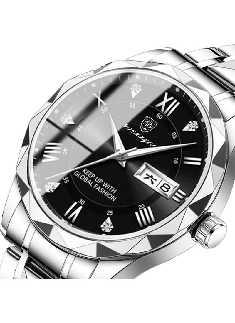 Generic - Swiss brand waterproof luminous new men's watch belt quartz watch live foreign trade explosions a generation of hair - Image 1