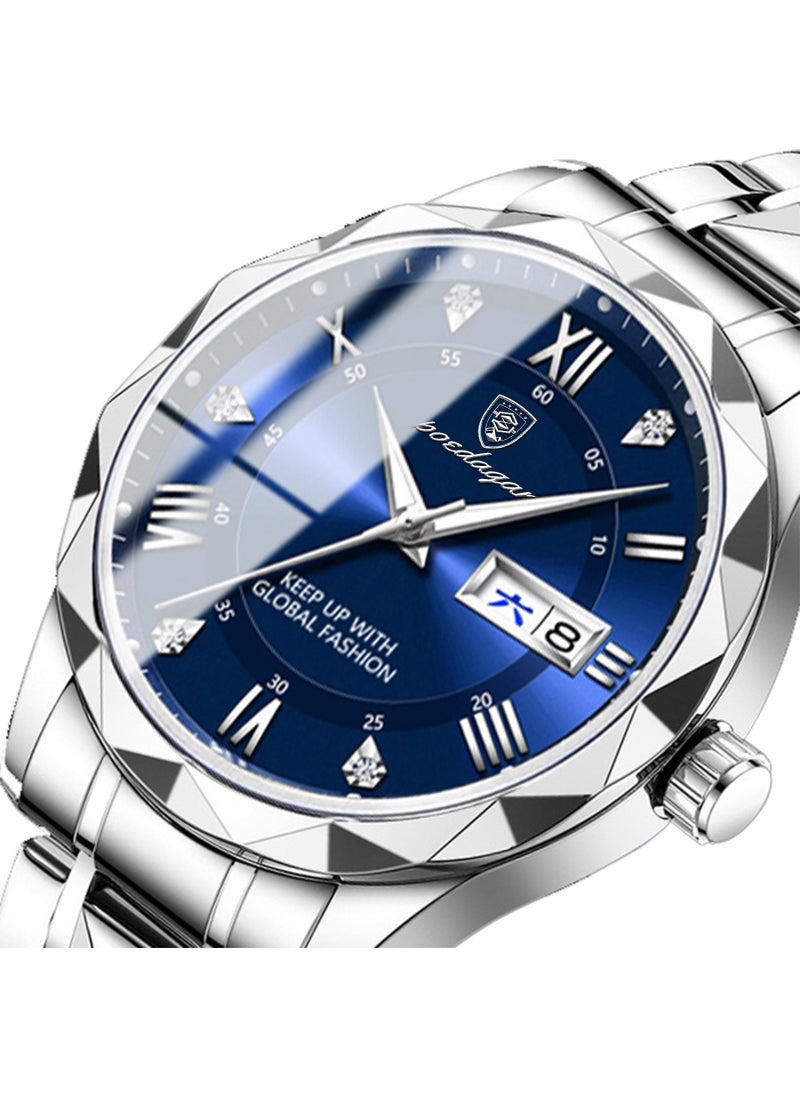 Generic - Swiss brand waterproof luminous new men's watch belt quartz watch live foreign trade explosions a generation of hair - Image 1