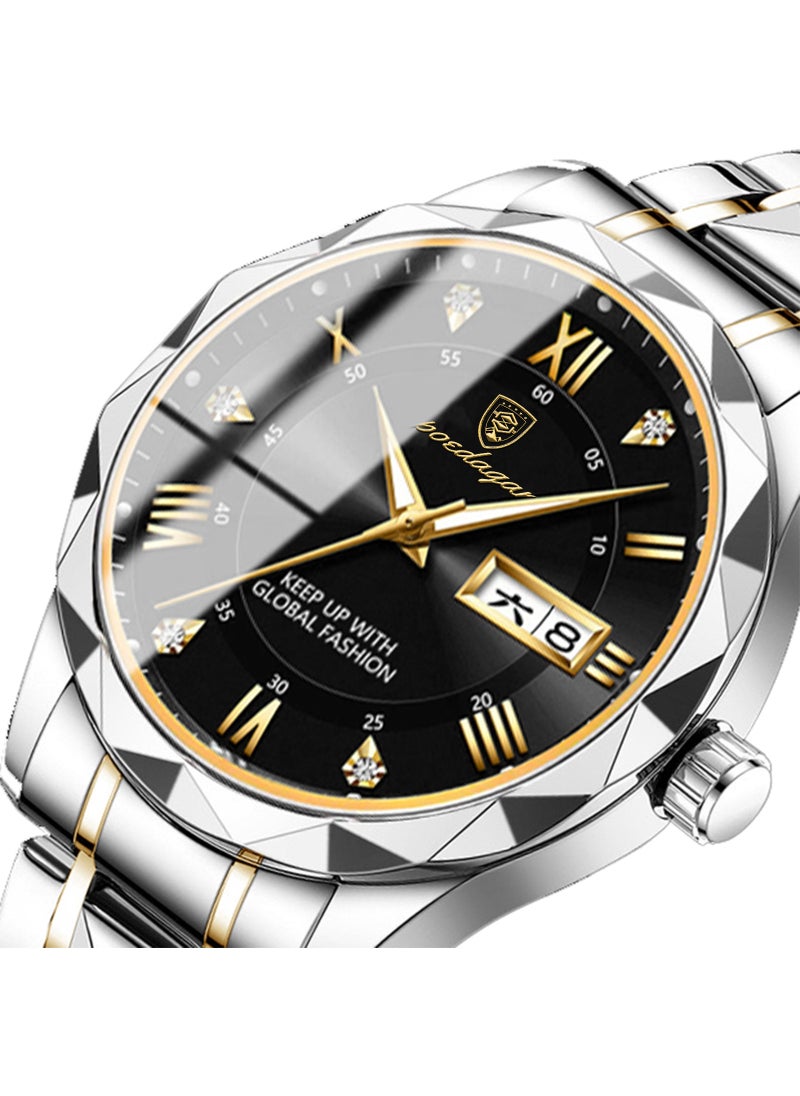 Generic - Swiss brand waterproof luminous new men's watch belt quartz watch live foreign trade explosions a generation of hair - Image 1