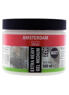 AMSTERDAM Extra Heavy Body Acrylic Gel Medium Matt 500 ML 