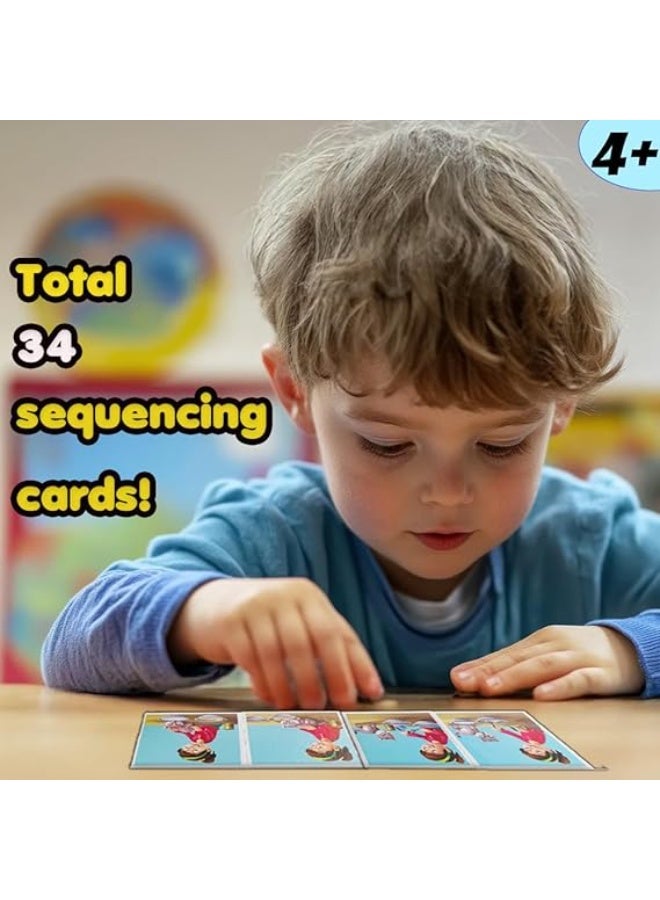 Creative's What's Next -2 | A Memory Game to Develop Logical Thinking & Story Telling | Sequence Cards| Pre-School Games | Learning & Educational | What's Next Series for Ages 4 & Up - Image 4