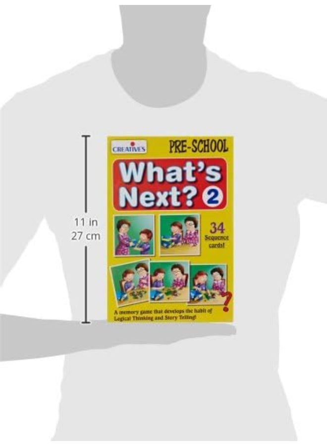 Creative's What's Next -2 | A Memory Game to Develop Logical Thinking & Story Telling | Sequence Cards| Pre-School Games | Learning & Educational | What's Next Series for Ages 4 & Up - Image 1