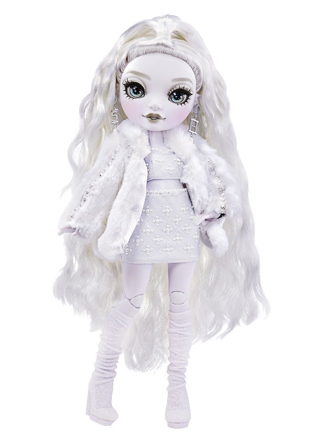 RAINBOW HIGH Shadow S1 Natasha Zima Grayscale 11 inch  Fashion Doll, 2 Designer Dove White Outfits to Mix & Match with Accessories - Image 4