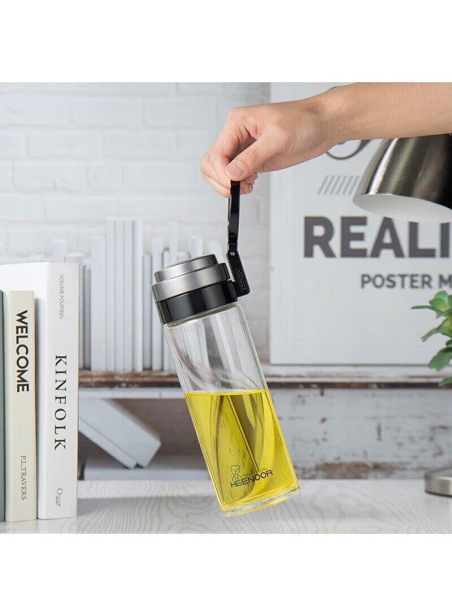 Heenoor Xino Single-layer Glass Cup, Large Capacity, Portable, With Handle, Sports Water Bottle For Men, Filtered Tea Cup, Xn-9076, 695ml - Image 3