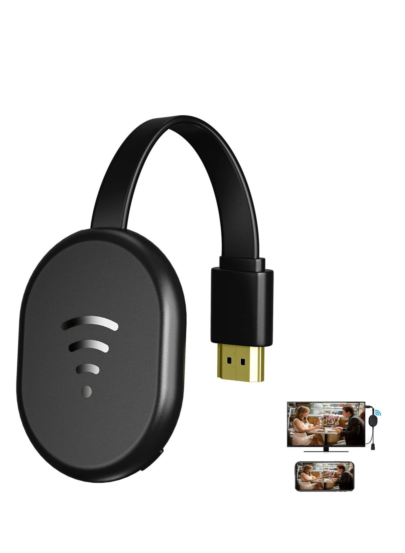 SYOSI Wireless HDMI Display Dongle Adapter TV Adapter for The APP YouTube Video Mirroring Dongle Receiver Used for iPhone Mac iOS Android Casting/Mirroring to TV/Projector/Monitor