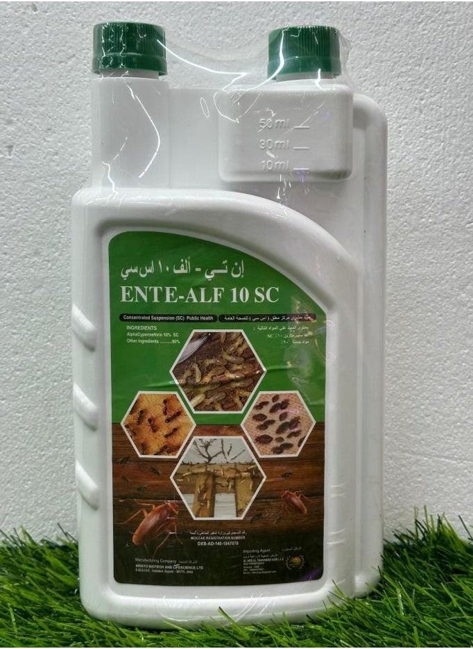 ENTE-ALF1Ltr To Eliminate Cockroaches Mosquitoes Ants Flying Insects