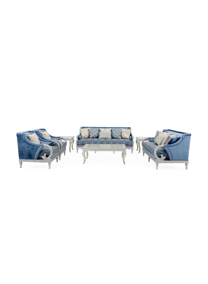 Gallery Fluer De Lis Sofa Set | Living Room Sofa - Image 2