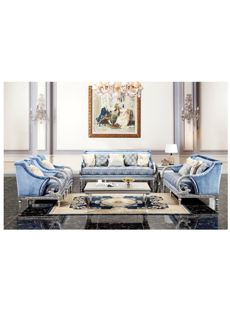 Gallery Fluer De Lis Sofa Set | Living Room Sofa - Image 1