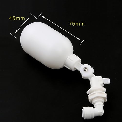 Aqualiquid Ro Plastic Float Ball Valve Shut Off Float And 3 Meter Pipe For for Aquarium, Water Tank, Aquariums, Aquaculture, RO System, Dispenser Pot (Float + 3 Meter Pipe + 1 Elbow) - Image 4