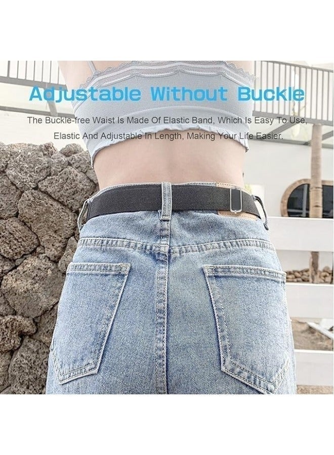 Invisible Elastic Waist Belt Without Buckle – Adjustable Stretch Belt for Women & Men – Lightweight Comfortable Belt for Jeans, Pants, and Shorts – Keeps Clothing Secure Without Bulk for Everyday Use - Image 5