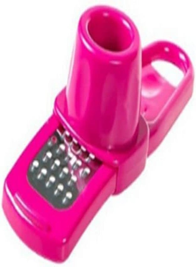 WLngtv Multifunction Ginger Grater Tool Mini Grater Nutmeg Grinder Garlic Grater, Kitchen Manual Fruit Vegetable Nuts Chopper Grinder Tools (Rose Red) - Image 1