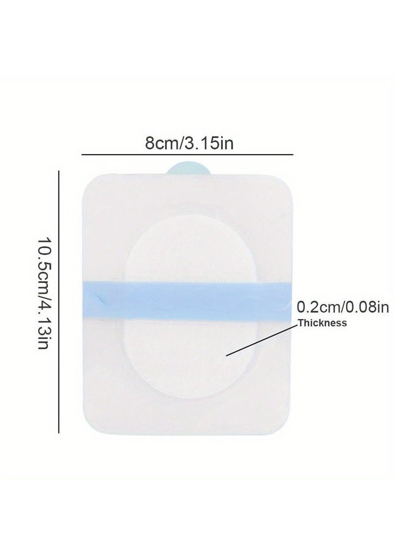 10 pcs Invisible Disposable Armpit Sweat Pads for Sweat Prevention Shielding & Antiperspirant, Waterproof Antiperspirant Shielding Pad Medical Grade Materials Ultra Thin Underarm Sweat Pads