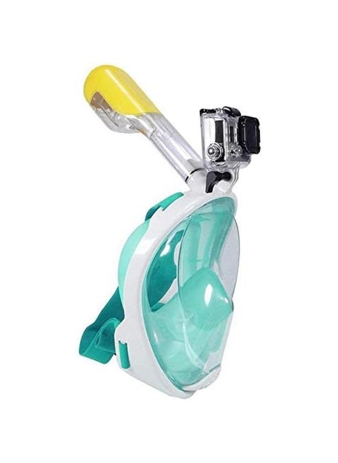 Generic Anti Fog Detachable Snorkeling Mask Set Medium Green - 4814  - Image 3
