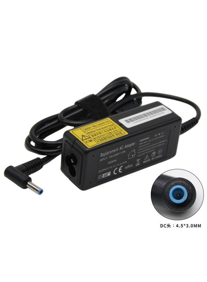 مناسب لمحول الطاقة للكمبيوتر المحمول HP 19.5V2.31A 4.5-3.0 45W - Image 1