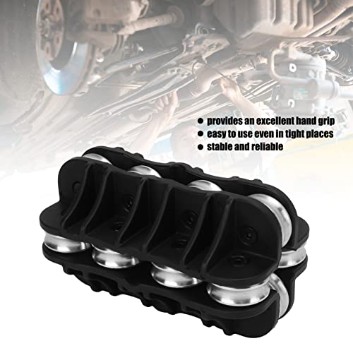 Ymiko Handheld Tubing Straightener, 5/8in Tube Straightening Tool for Brake and Fuel Line, Universal Metal Black Brake Pipe Coil Straightening Tool - Image 3