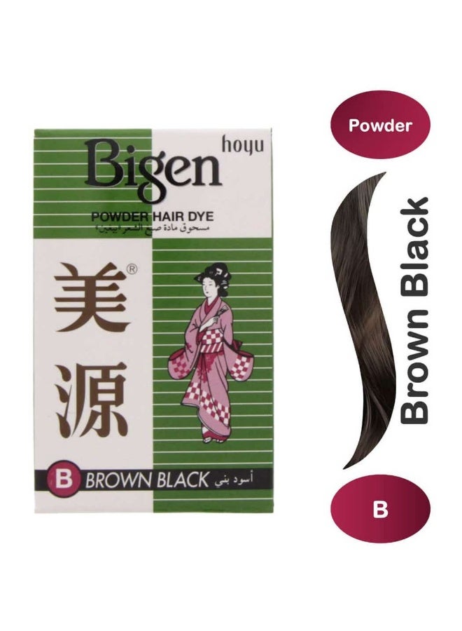 بايجن مسحوق صبغة الشعر بني اسود 6 جرام - Image 3