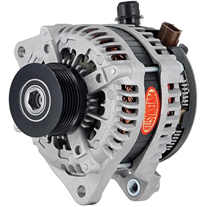 41625 Alternator (Denso Natural 245A 6 grv Clutch Pulley Saddle Mtg Ford Mustang 2011-17 Hairpin Upgrade), 1 Pack