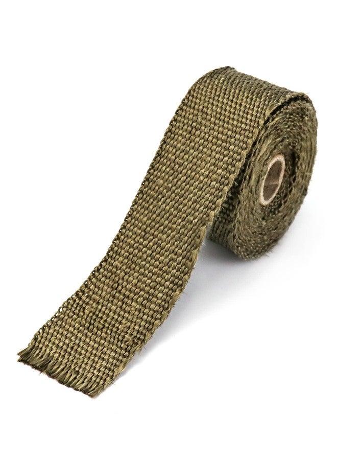 QWORK Fireproof Pipe Wrap, Pipe Insulation Webbing Anti-Scald Chimney Ribbon Furnace Flue Protector with 2 Clips - Image 4