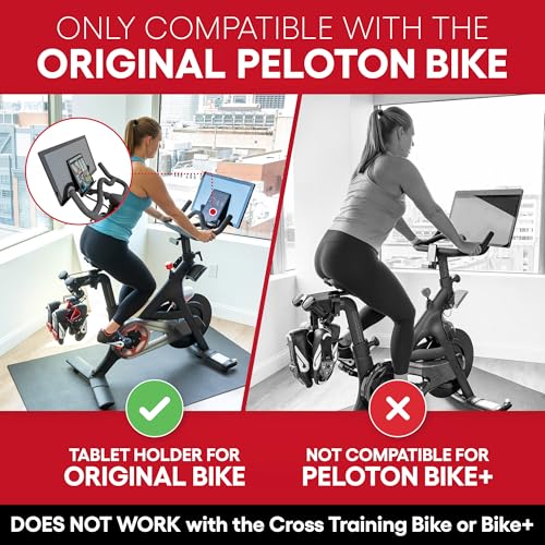 TrubliFit iPad Holder for Original Peloton Bike, Watch Netflix and More While You Ride, Tablet Mount for Peloton Bike, Accessories for Peloton (Does Not Fit Peloton Bike+) - Image 2