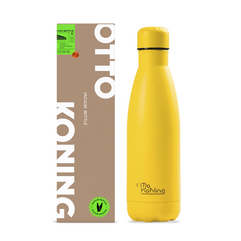 OTTO KONING Water Bottle 500ml Insulated Stainless Steel Flask - Image 4