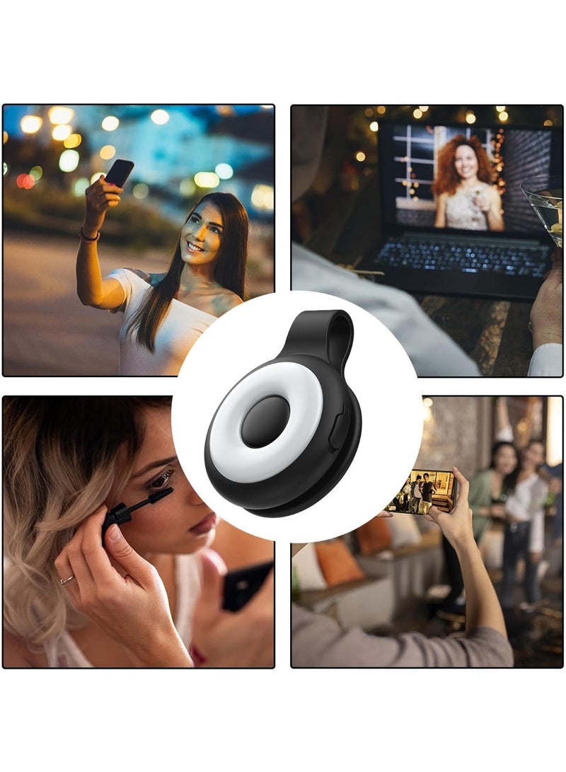 Magnetic Mini LED Ring Light, Rechargeable Selfie Light for Phone and Laptop - Image 5