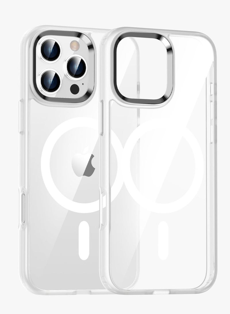 iPhone16 Cover Clear Magnetic Phone Case - Image 1