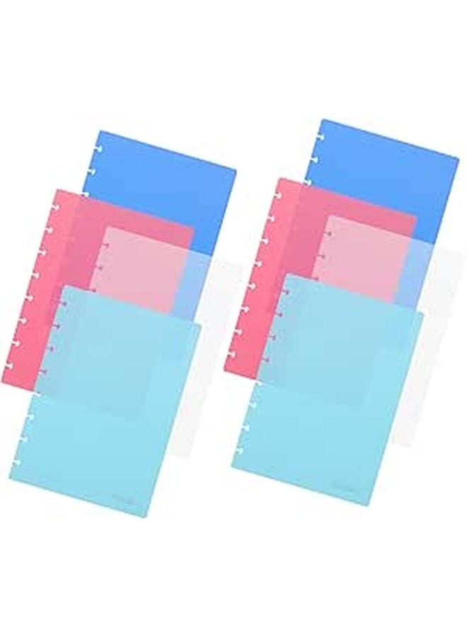 Soft Frosted Plastic Binder Covers 8 Sheets For Journaling And Notetaking - Image 1