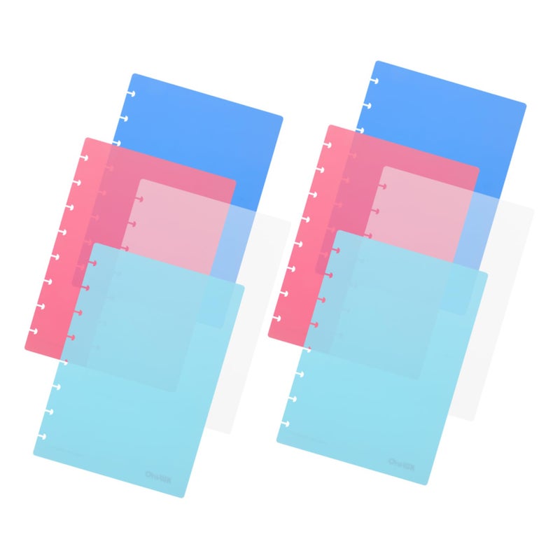 Soft Frosted Plastic Binder Covers 8 Sheets For Journaling And Notetaking - Image 2
