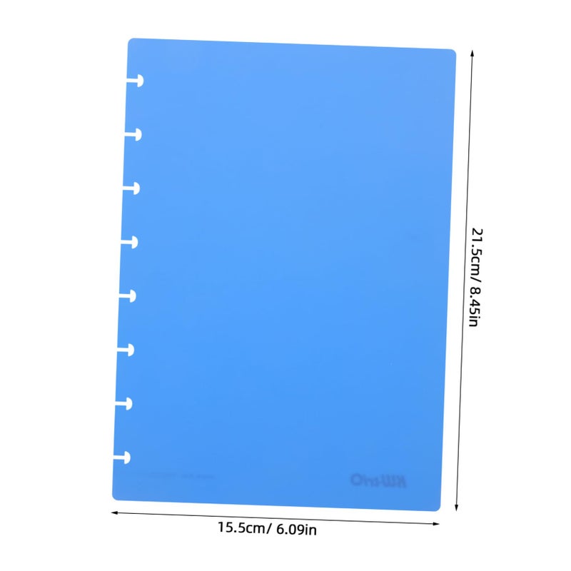 Soft Frosted Plastic Binder Covers 8 Sheets For Journaling And Notetaking - Image 3