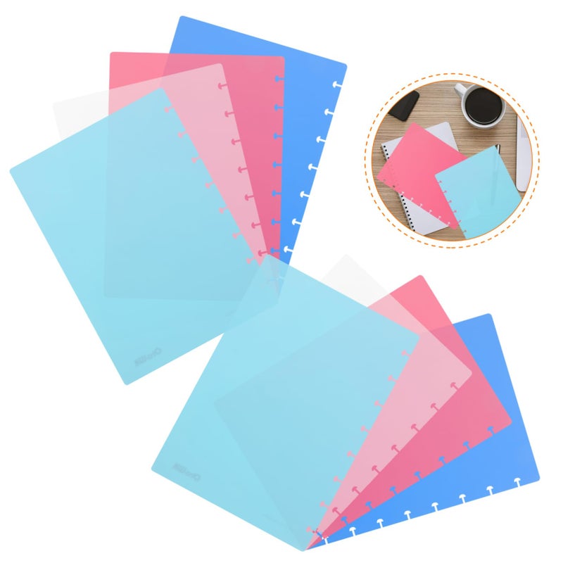 Soft Frosted Plastic Binder Covers 8 Sheets For Journaling And Notetaking - Image 4