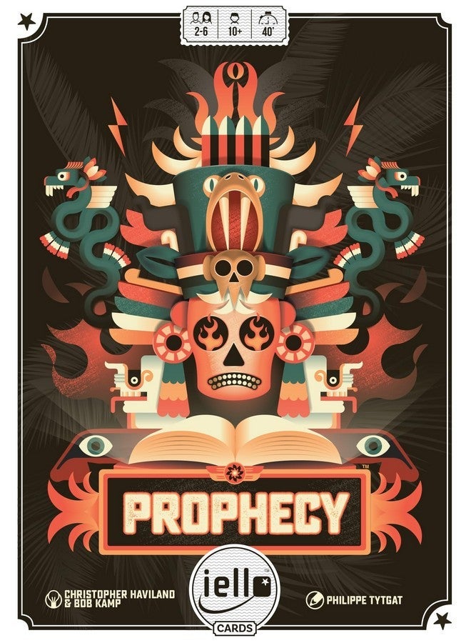 iello : Prophecy - Strategic Trick Taking Card Game, Mayan Themed Betting Game, Family Ages 10+, 2-6 Players, 40 Min
