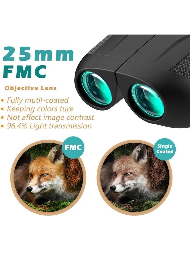 Generic Binoculars for Bird Watching with Low Light Night Vision Large View Easy Focus Waterproof Compact Binocular - Image 4