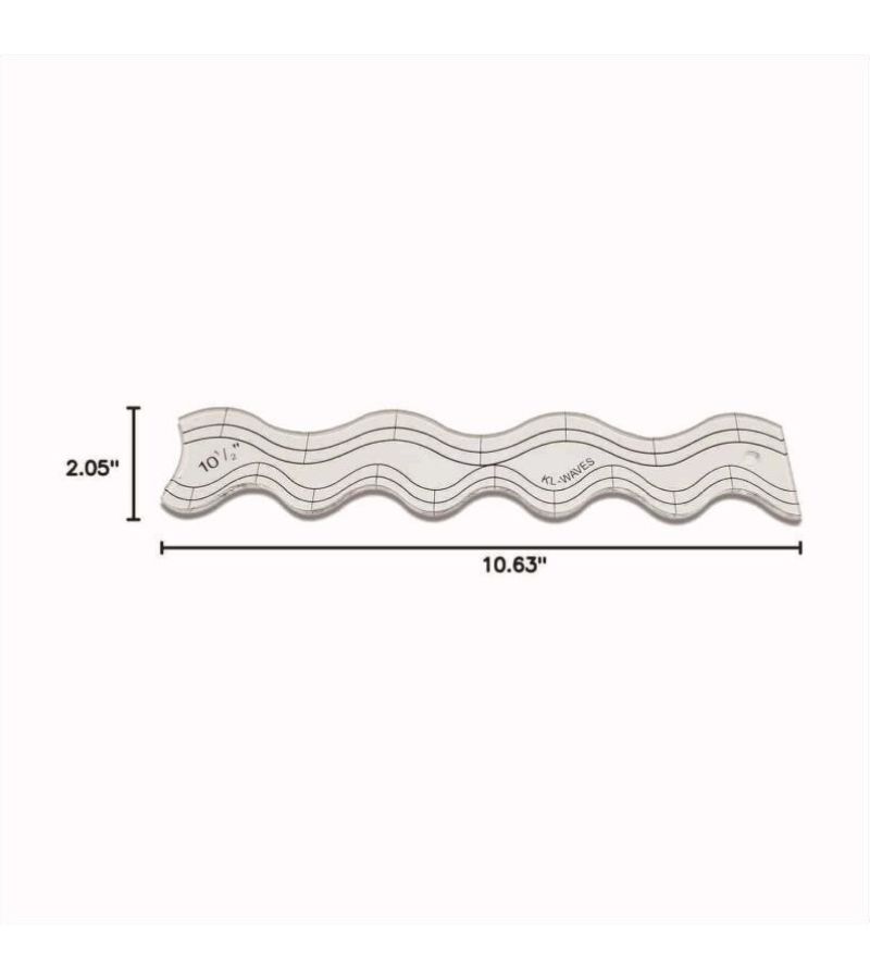 Clear Acrylic Quilting Template Patchwork Sewing Ruler For Precision Crafts - Image 4