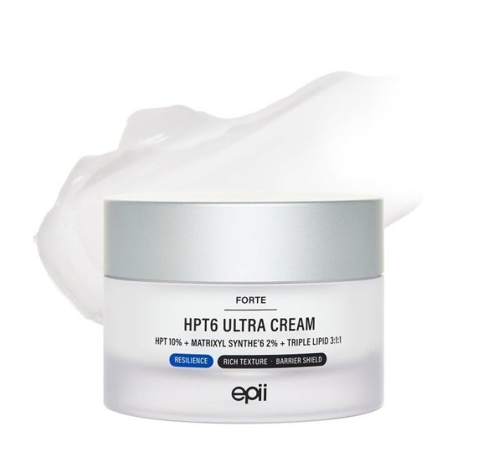 epii HPT6 Ultra Cream 10% - Firming Face Moisturizer with 10% HPT Complex & 2% Matrixyl Synthe'6 - Plumping Anti Aging Cream for Loss of Firmness, Hollow-Looking Skin & Deep Hydration, 50mL - Image 1