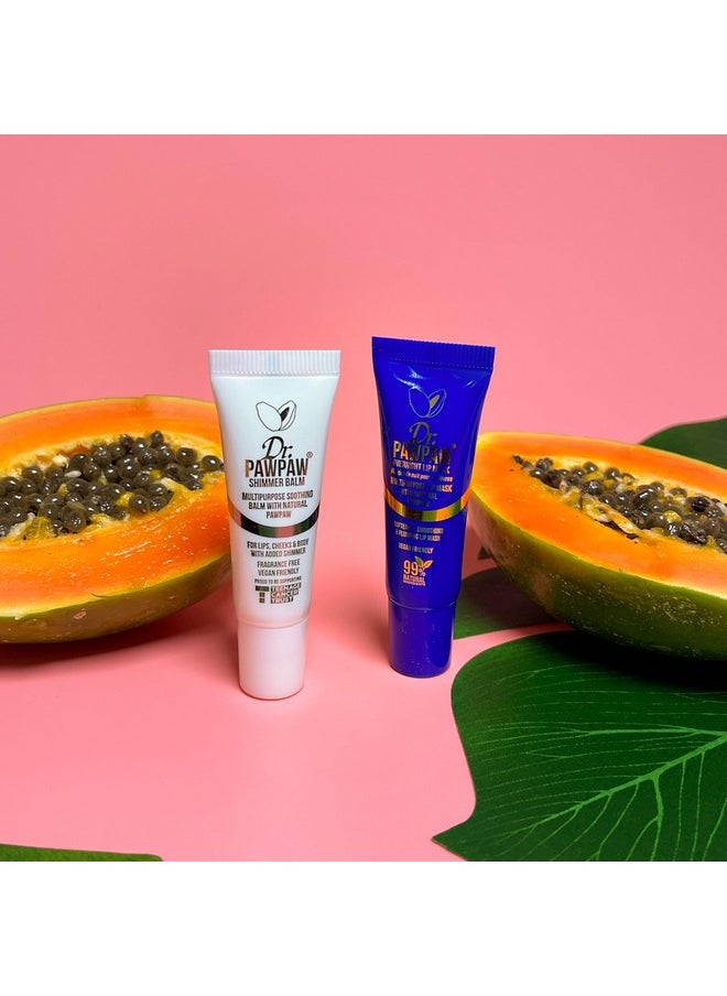 Dr.PAWPAW Overnight Lip Mask Multipurpose Balm Natural Pawpaw & Peptides Smooth Skin Cracked Lips Vegan Ethical Beauty & Fregrance Free (10 Ml)  - Image 5