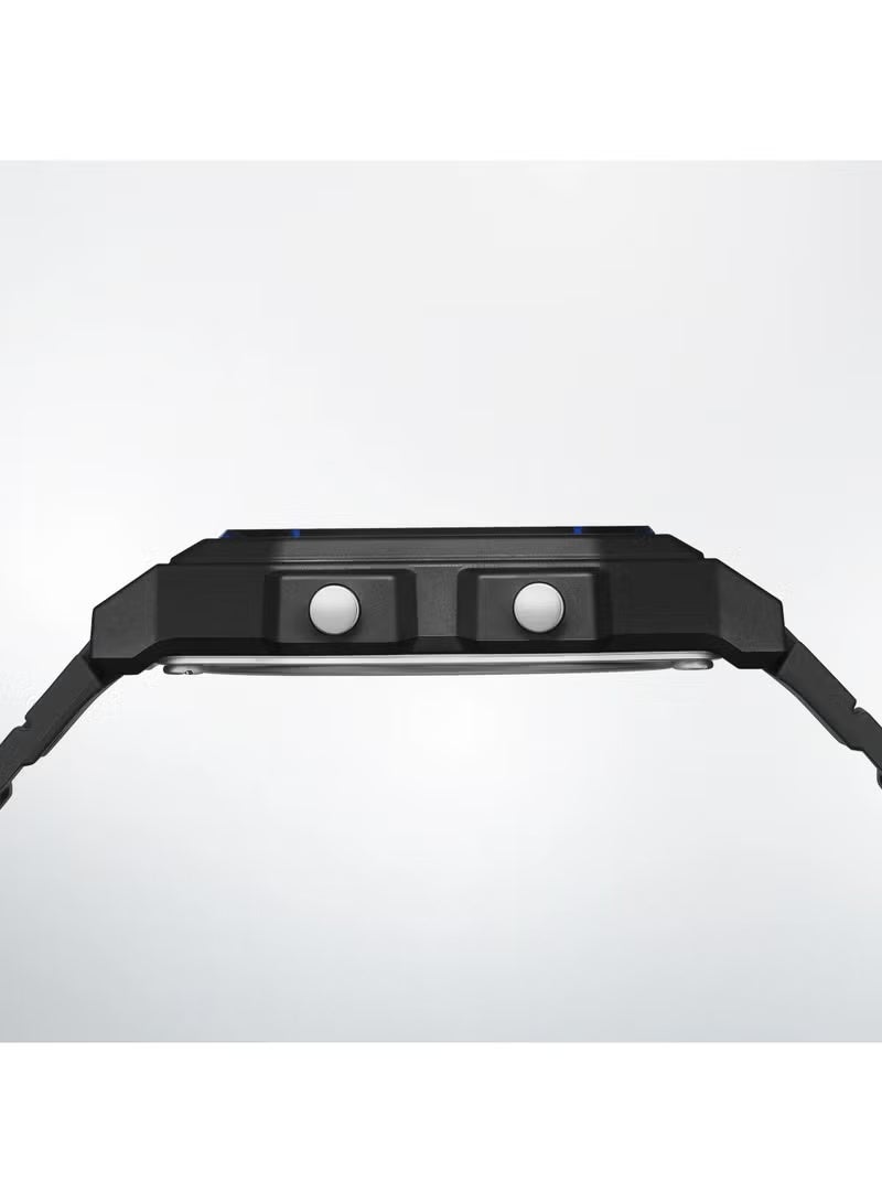 كاسيو ساعة كاسيو كلاسيك F-B100W-1b رقمية للجنسين بلوتوث مع متعقب خطوات، سوار من الراتنج الحيوي الأسود - Image 4