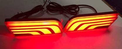 UBH ; Profession of Quality UBH Professional Quality Car LED Brake Reflector Light With Flowing Design for Back Bumper (Scorpio Type E) - Image 2