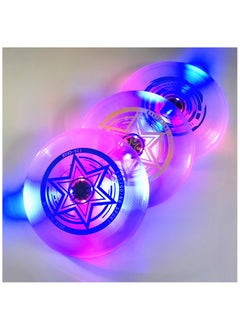 Ultimate Frisbee professional game Frisbee beach LED Frisbee standard 27cm,175g Frisbee Light Blue Light Blue