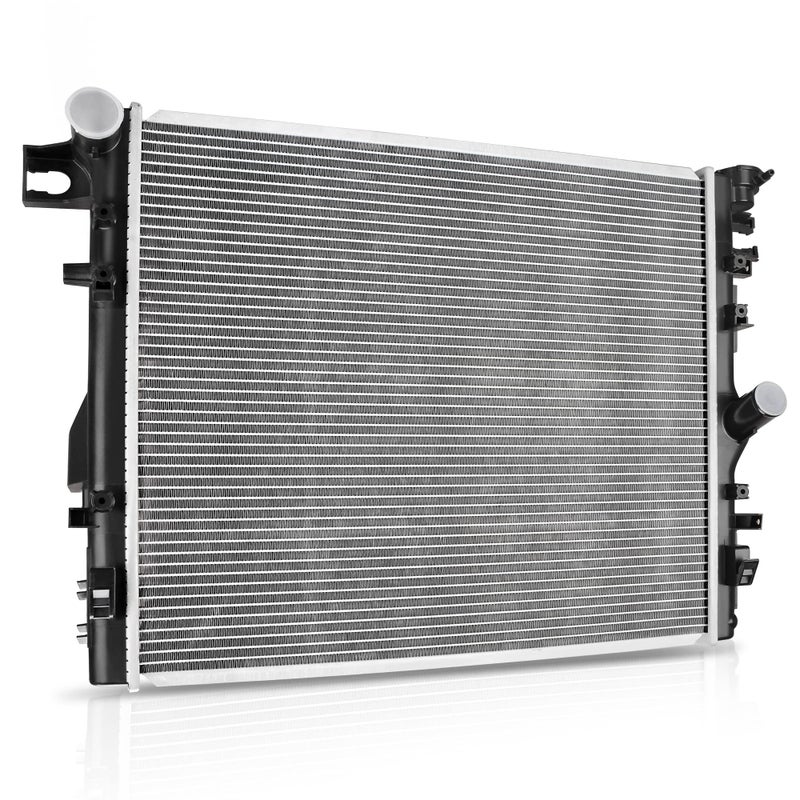 DWVO Radiator Complete Radiator Compatible with 20122018 Jeep Wrangler 36L 20072011 Jeep Wrangler 38L V6 - Image 3