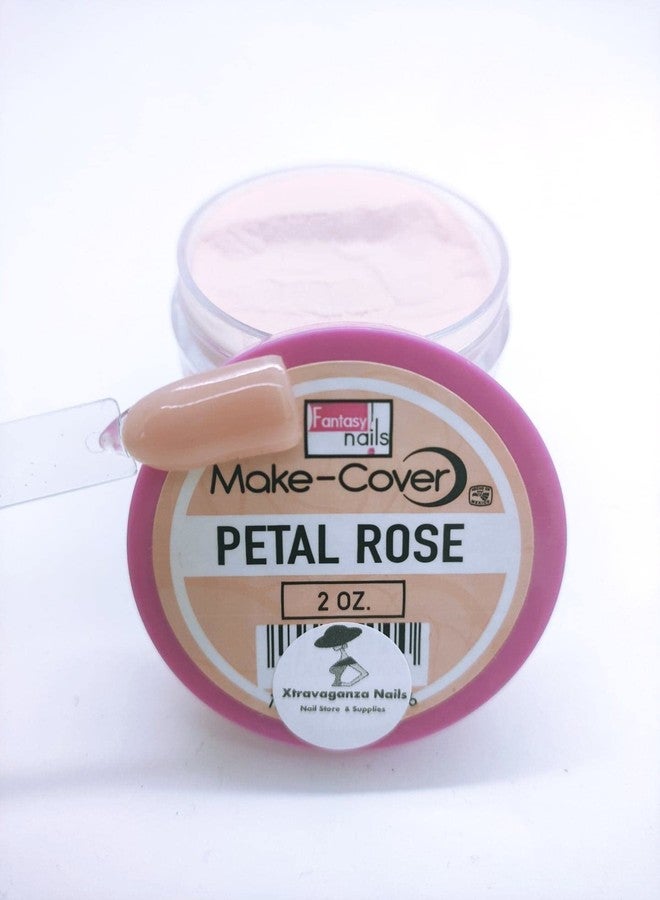 Fantasy Nails Make-Cover Petal Rose Acrylic Powder 2oz for Natural Look Nails Professional Quality - Image 1