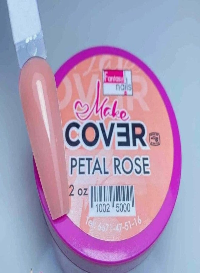 Fantasy Nails Make-Cover Petal Rose Acrylic Powder 2oz for Natural Look Nails Professional Quality - Image 3