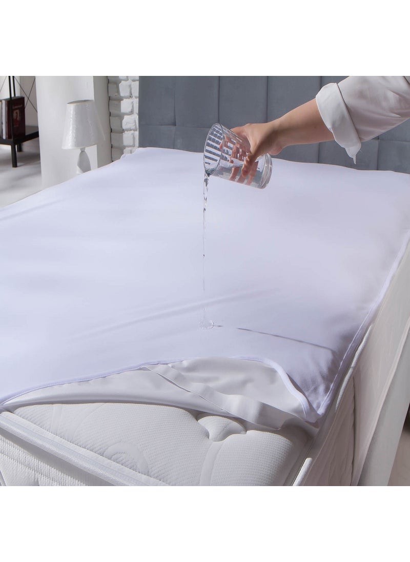 Formeya Pamukkale Elastic Water Liquid Proof Mattress Protector Mattress Protector  - Image 3